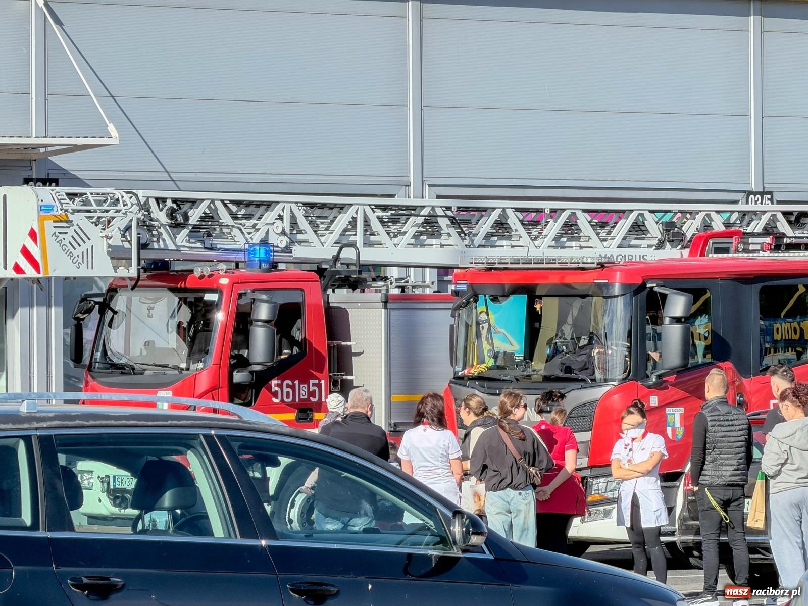Zdjęcie w galerii na portalu naszraciborz.pl: Interwencje strażaków w Raciborzu i Krzyżanowicach. Dwie osoby wymagały pomocy wiadomości z regionu