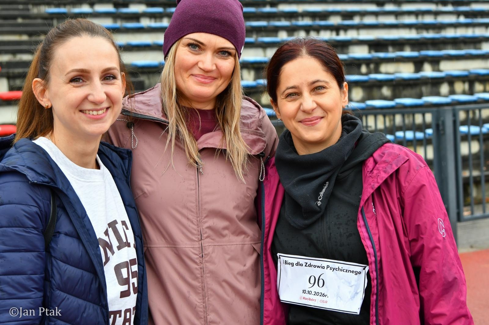 Zdjęcie w galerii na portalu naszraciborz.pl: Deszcz nie zatrzymał uczestników I Biegu dla Zdrowia Psychicznego w Raciborzu wiadomości z regionu