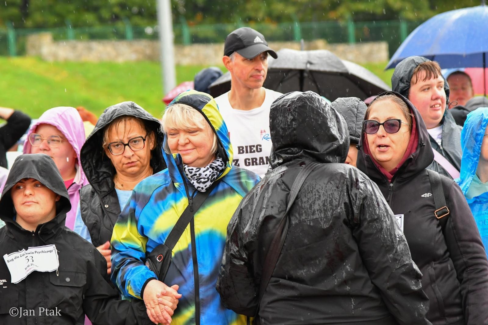 Zdjęcie w galerii na portalu naszraciborz.pl: Deszcz nie zatrzymał uczestników I Biegu dla Zdrowia Psychicznego w Raciborzu wiadomości z regionu