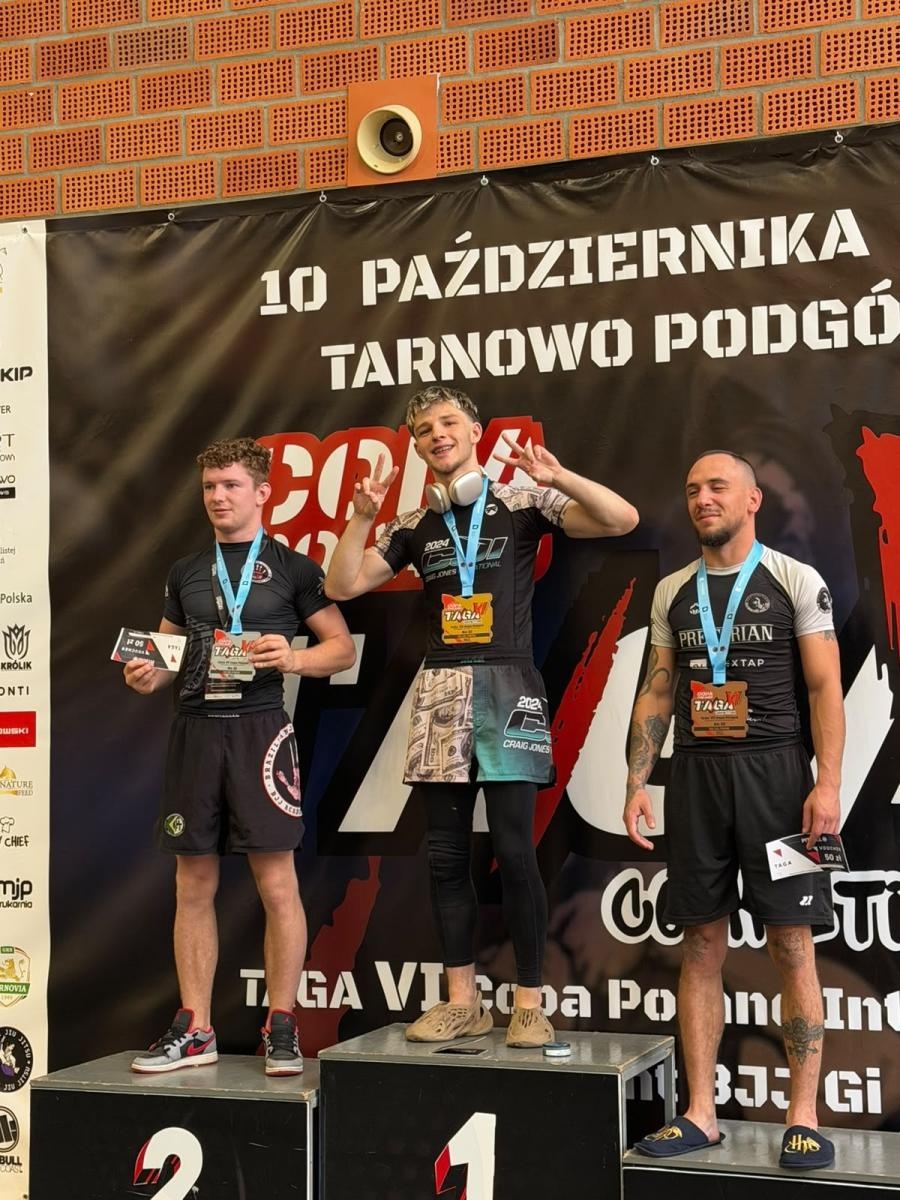 Zdjęcie w galerii na portalu naszraciborz.pl: 17-letni Jakub Bończyk z Łamatora Racibórz triumfuje w elicie BJJ. Pokonał starszych i bardziej doświadczonych rywali wiadomości z regionu