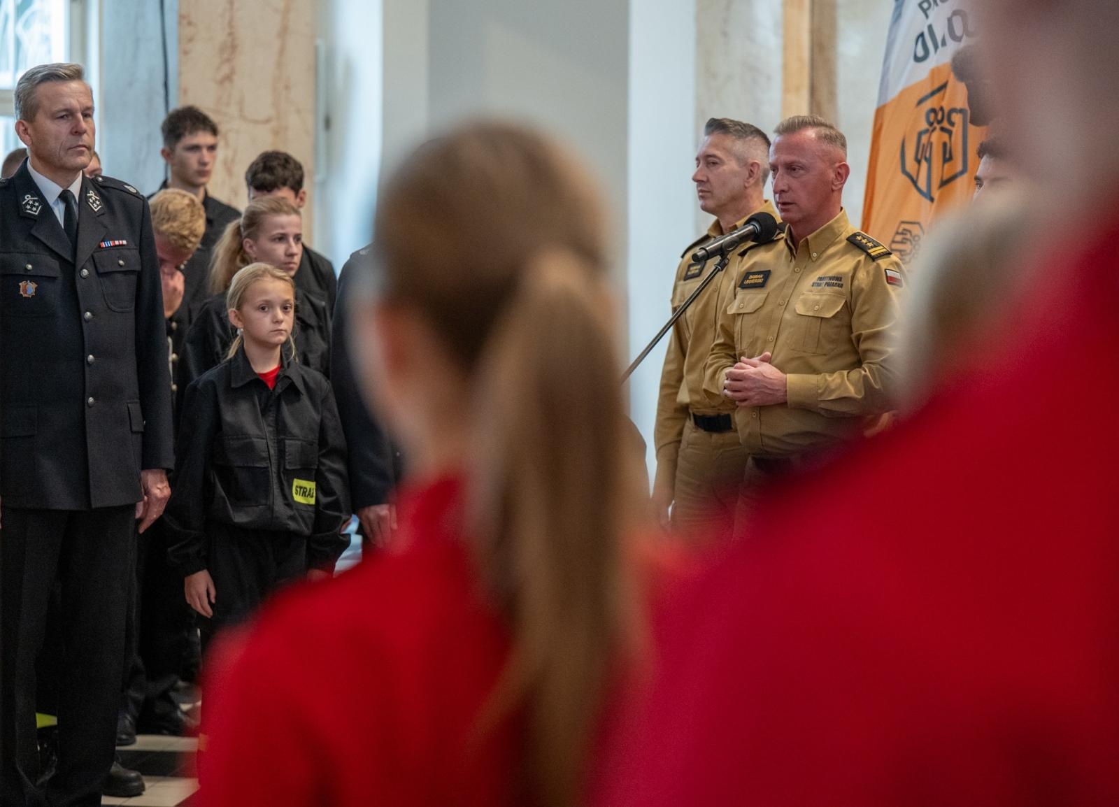 Zdjęcie w galerii na portalu naszraciborz.pl: Młodzieżowe drużyny pożarnicze z Budzisk, Krzanowic i Bolesławia wśród laureatów konkursu wiadomości z regionu