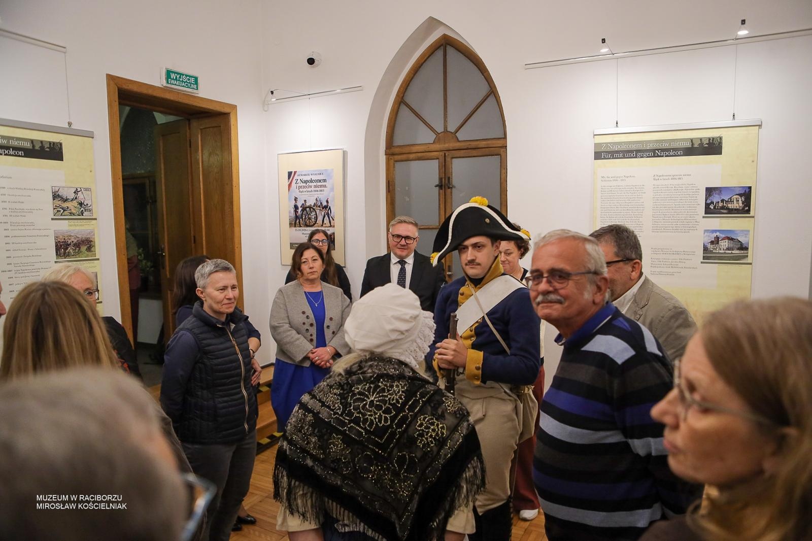 Zdjęcie w galerii na portalu naszraciborz.pl: Z Napoleonem i przeciw niemu. Wystawa o burzliwej epoce na Śląsku wiadomości z regionu