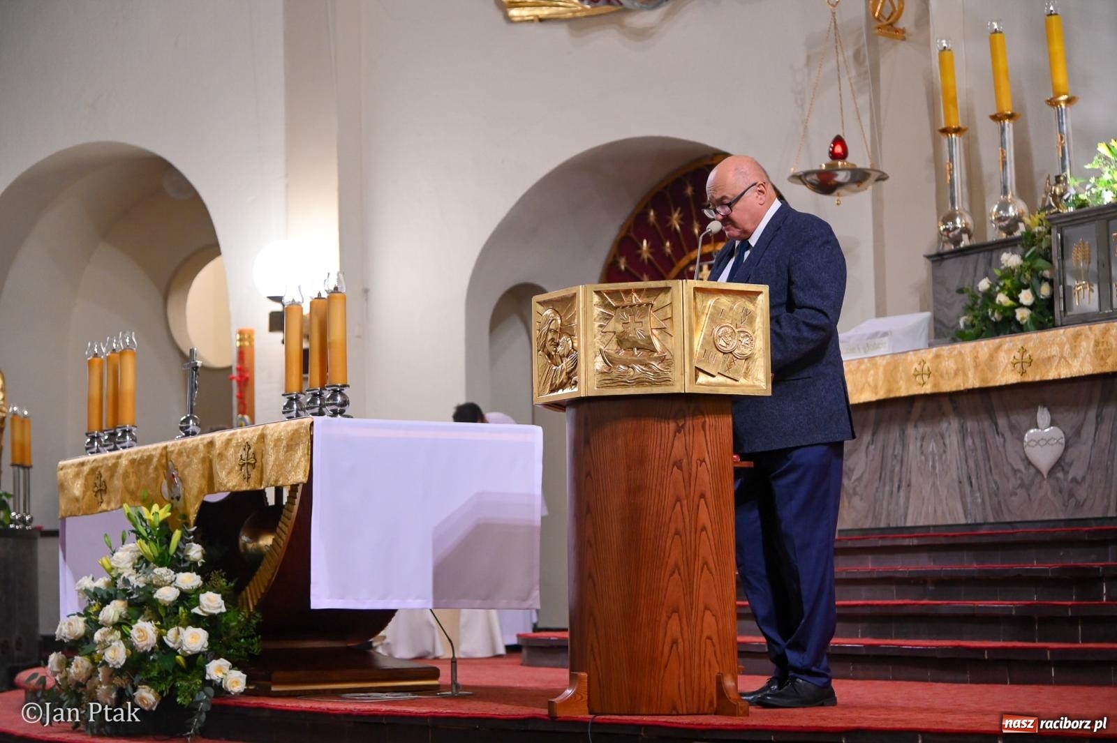 Zdjęcie w galerii na portalu naszraciborz.pl: Modlitwa w intencji pracowników służby zdrowia w kościele NSPJ wiadomości z regionu