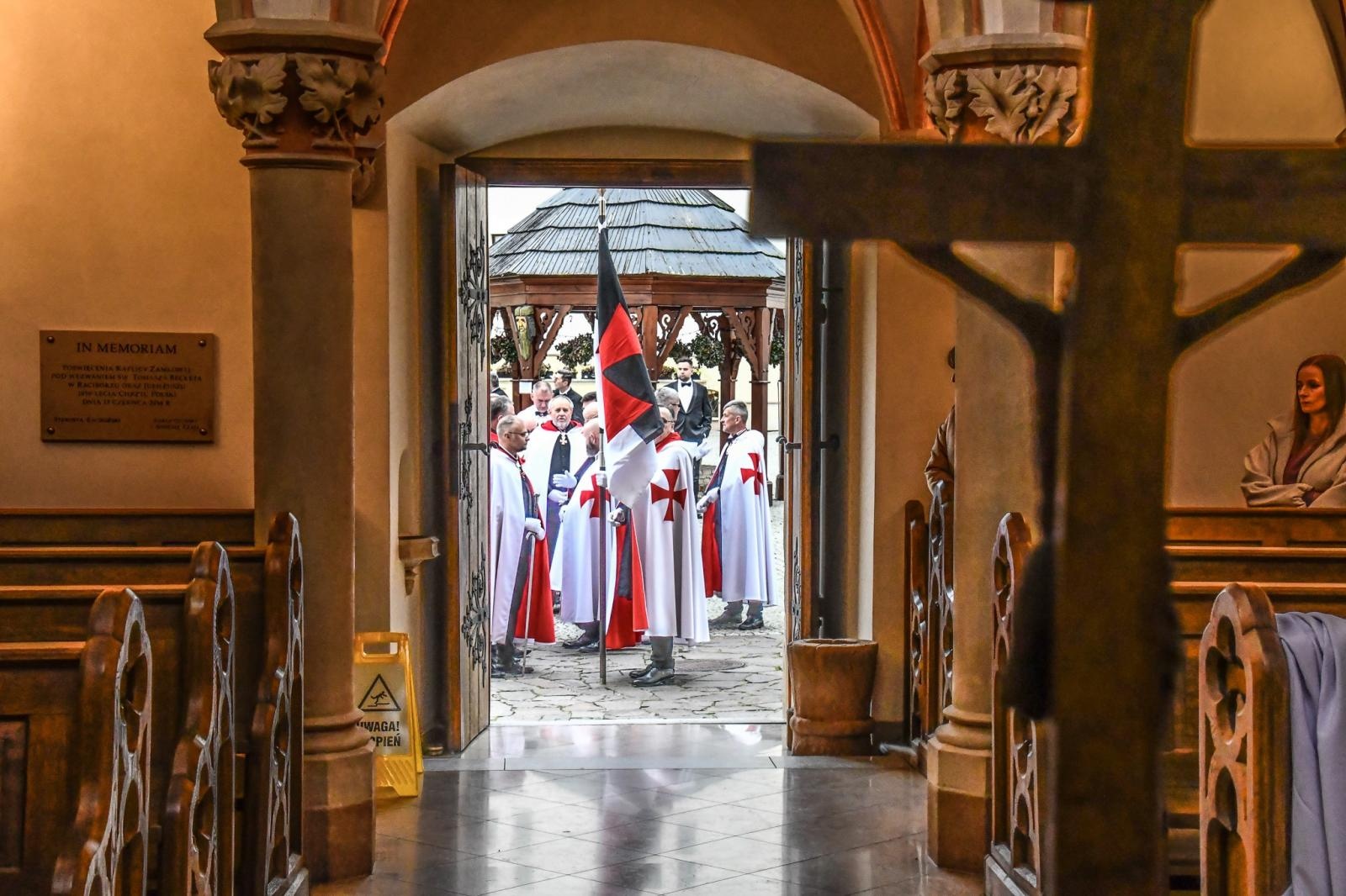 Zdjęcie w galerii na portalu naszraciborz.pl: 800 lat templariuszy w Polsce. Jubileuszowy konwent w Raciborzu i Rudach [FOTO i WIDEO] wiadomości z regionu