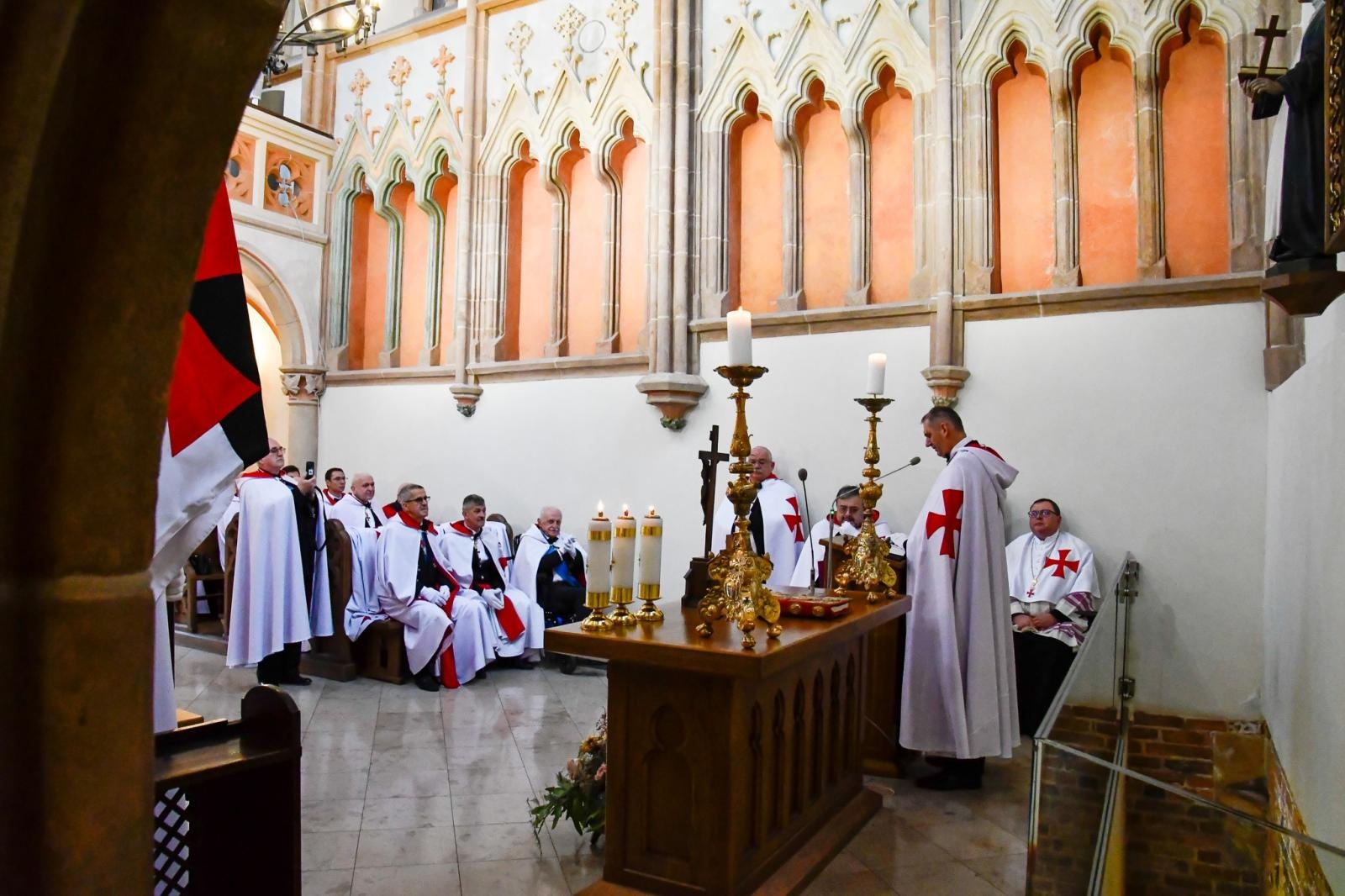 Zdjęcie w galerii na portalu naszraciborz.pl: 800 lat templariuszy w Polsce. Jubileuszowy konwent w Raciborzu i Rudach [FOTO i WIDEO] wiadomości z regionu