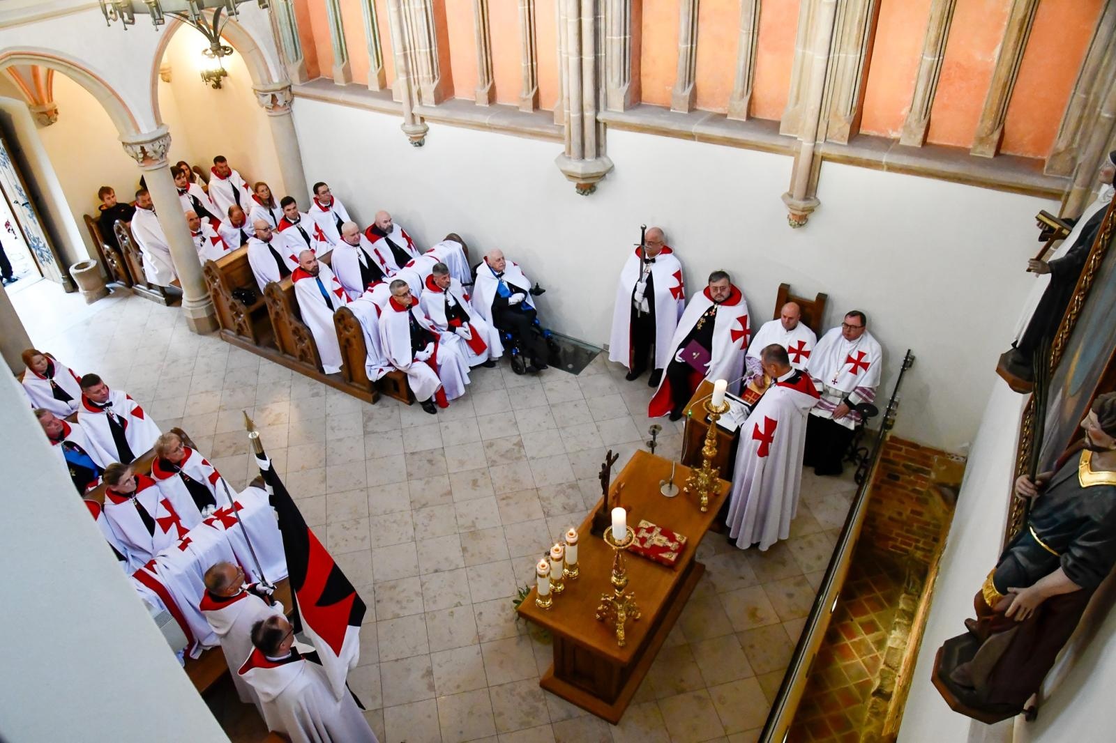 Zdjęcie w galerii na portalu naszraciborz.pl: 800 lat templariuszy w Polsce. Jubileuszowy konwent w Raciborzu i Rudach [FOTO i WIDEO] wiadomości z regionu