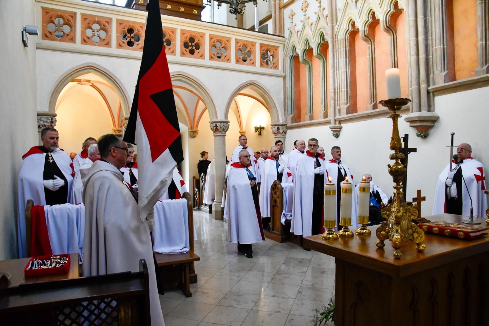 Zdjęcie w galerii na portalu naszraciborz.pl: 800 lat templariuszy w Polsce. Jubileuszowy konwent w Raciborzu i Rudach [FOTO i WIDEO] wiadomości z regionu