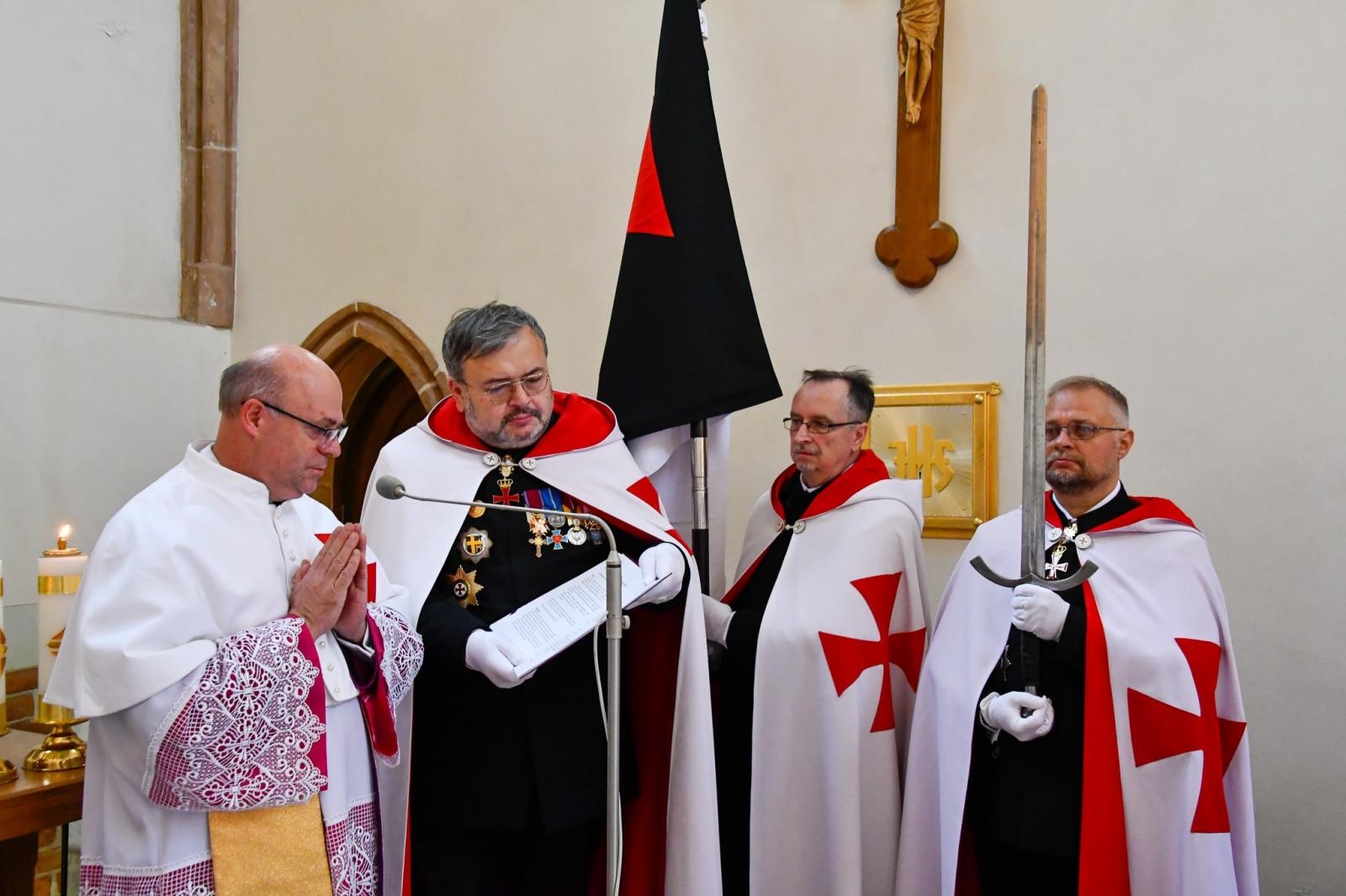 Zdjęcie w galerii na portalu naszraciborz.pl: 800 lat templariuszy w Polsce. Jubileuszowy konwent w Raciborzu i Rudach [FOTO i WIDEO] wiadomości z regionu