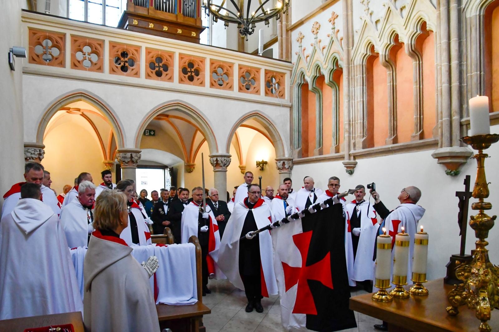 Zdjęcie w galerii na portalu naszraciborz.pl: 800 lat templariuszy w Polsce. Jubileuszowy konwent w Raciborzu i Rudach [FOTO i WIDEO] wiadomości z regionu