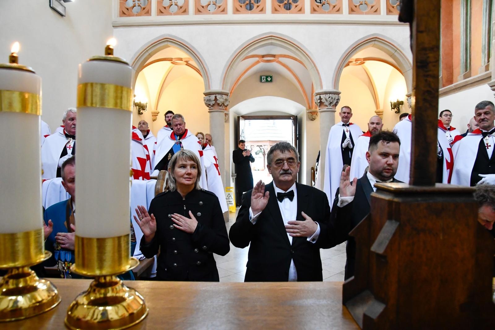 Zdjęcie w galerii na portalu naszraciborz.pl: 800 lat templariuszy w Polsce. Jubileuszowy konwent w Raciborzu i Rudach [FOTO i WIDEO] wiadomości z regionu