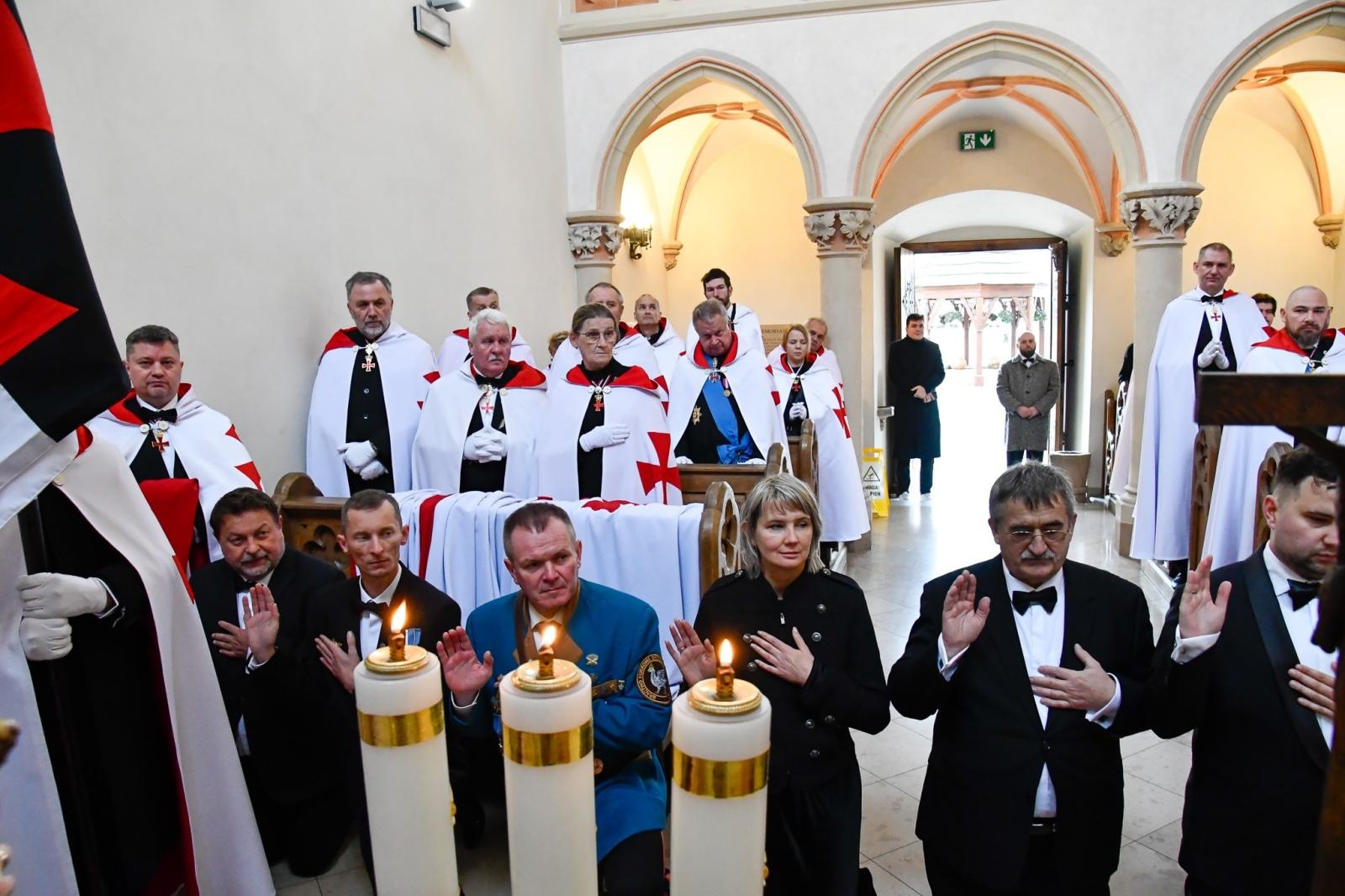 Zdjęcie w galerii na portalu naszraciborz.pl: 800 lat templariuszy w Polsce. Jubileuszowy konwent w Raciborzu i Rudach [FOTO i WIDEO] wiadomości z regionu