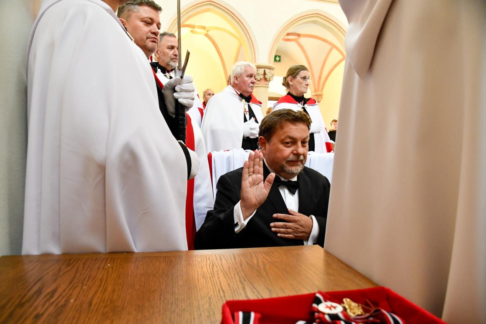 Zdjęcie w galerii na portalu naszraciborz.pl: 800 lat templariuszy w Polsce. Jubileuszowy konwent w Raciborzu i Rudach [FOTO i WIDEO] wiadomości z regionu