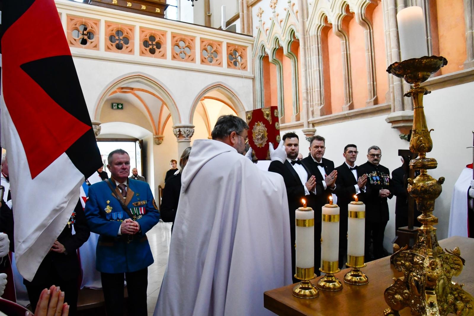 Zdjęcie w galerii na portalu naszraciborz.pl: 800 lat templariuszy w Polsce. Jubileuszowy konwent w Raciborzu i Rudach [FOTO i WIDEO] wiadomości z regionu