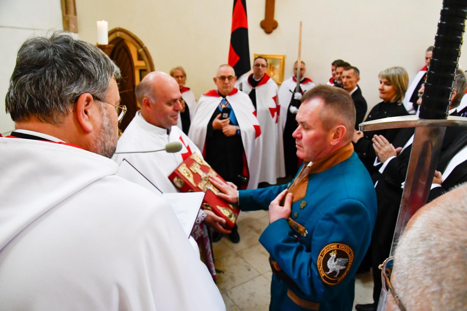 Zdjęcie w galerii na portalu naszraciborz.pl: 800 lat templariuszy w Polsce. Jubileuszowy konwent w Raciborzu i Rudach [FOTO i WIDEO] wiadomości z regionu