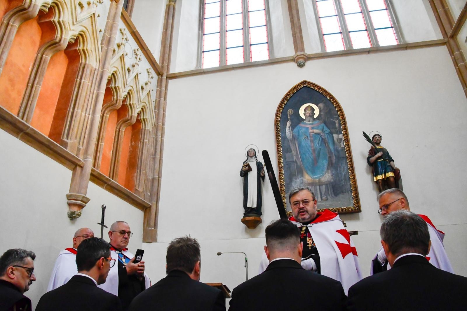 Zdjęcie w galerii na portalu naszraciborz.pl: 800 lat templariuszy w Polsce. Jubileuszowy konwent w Raciborzu i Rudach [FOTO i WIDEO] wiadomości z regionu