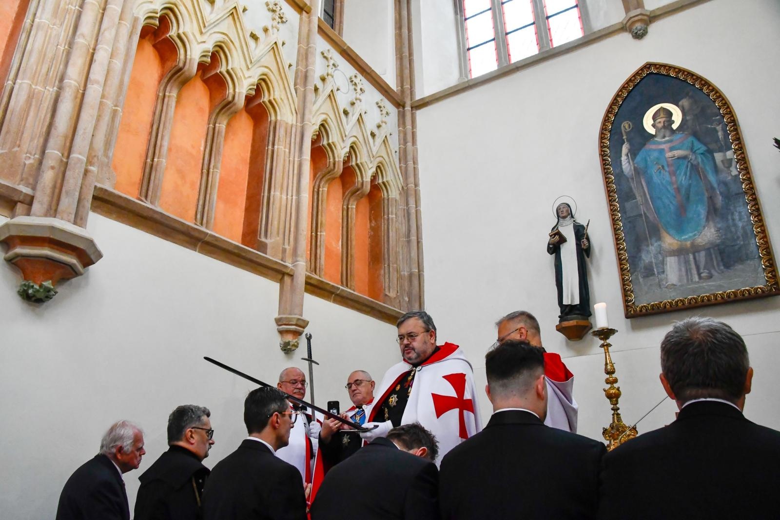 Zdjęcie w galerii na portalu naszraciborz.pl: 800 lat templariuszy w Polsce. Jubileuszowy konwent w Raciborzu i Rudach [FOTO i WIDEO] wiadomości z regionu