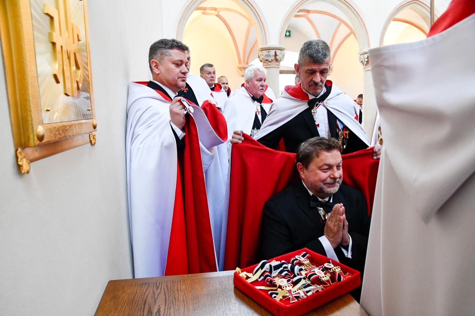Zdjęcie w galerii na portalu naszraciborz.pl: 800 lat templariuszy w Polsce. Jubileuszowy konwent w Raciborzu i Rudach [FOTO i WIDEO] wiadomości z regionu