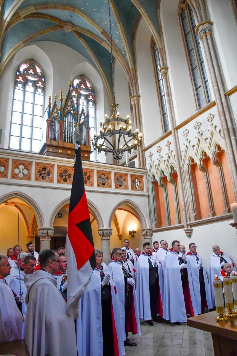 Zdjęcie w galerii na portalu naszraciborz.pl: 800 lat templariuszy w Polsce. Jubileuszowy konwent w Raciborzu i Rudach [FOTO i WIDEO] wiadomości z regionu