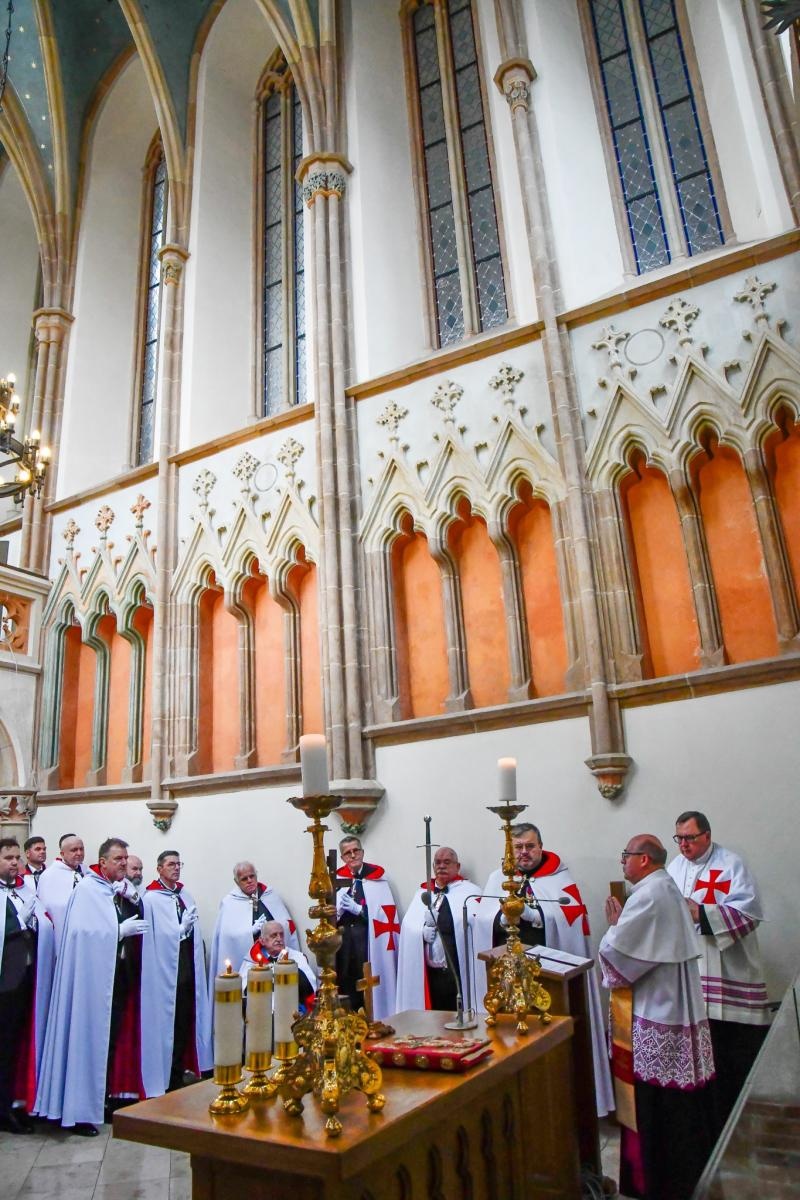 Zdjęcie w galerii na portalu naszraciborz.pl: 800 lat templariuszy w Polsce. Jubileuszowy konwent w Raciborzu i Rudach [FOTO i WIDEO] wiadomości z regionu
