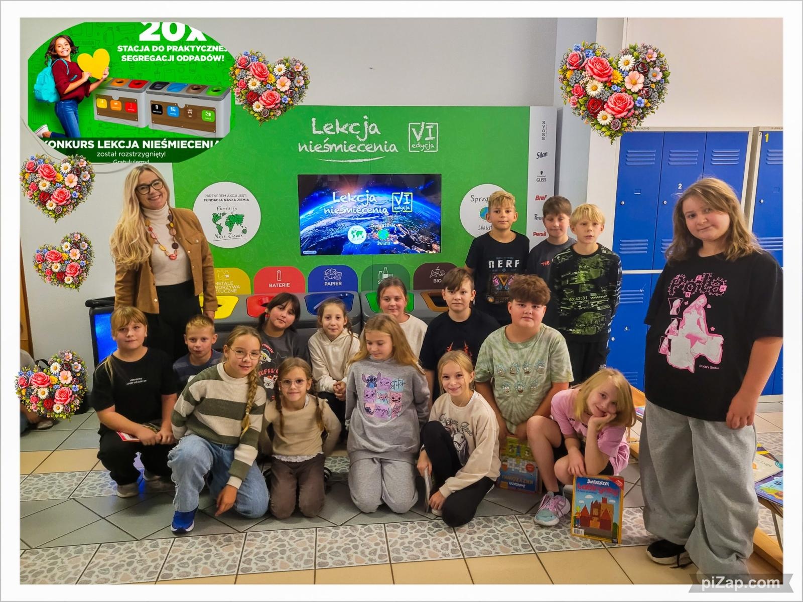 Zdjęcie w galerii na portalu naszraciborz.pl: Nagroda główna dla SP w Nędzy w szóstej edycji Lekcji Nieśmiecenia wiadomości z regionu