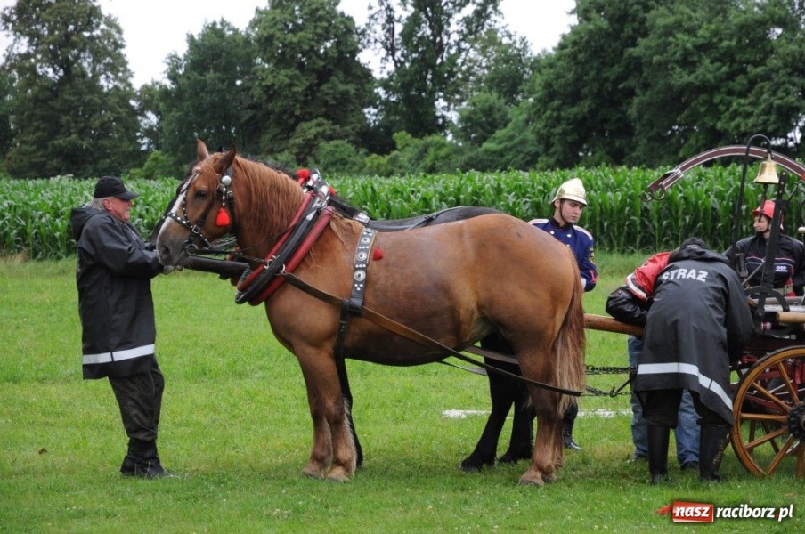 Zdjęcie w galerii na portalu naszraciborz.pl: W Bieńkowicach walczyli na sikawkach wiadomości z regionu