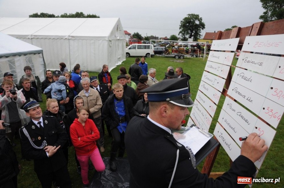 Zdjęcie w galerii na portalu naszraciborz.pl: W Bieńkowicach walczyli na sikawkach wiadomości z regionu