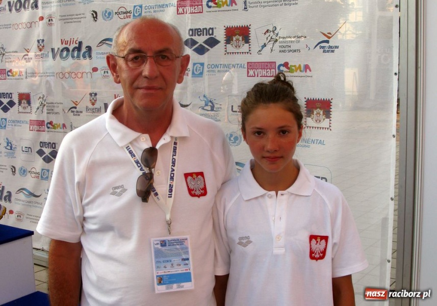 Zdjęcie w galerii na portalu naszraciborz.pl: Pływanie: Wieści z Belgradu wiadomości z regionu