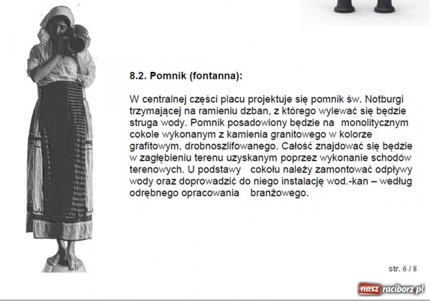 Zdjęcie w galerii na portalu naszraciborz.pl: Trawiński wkroczy na skwer św. Notburgi wiadomości z regionu