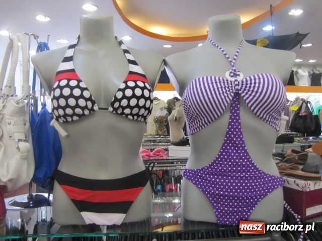 Zdjęcie w galerii na portalu naszraciborz.pl: Cętki, paski i grochy - plażowa moda wiadomości z regionu