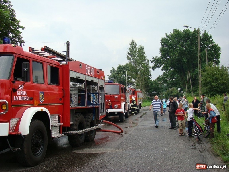 Zdjęcie w galerii na portalu naszraciborz.pl: Pożar w budynku przy Kolejowej wiadomości z regionu