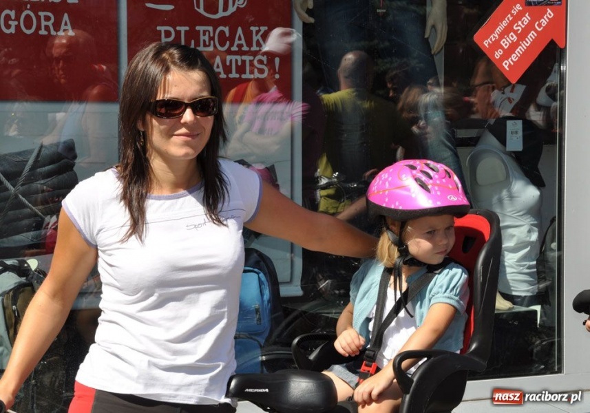 Zdjęcie w galerii na portalu naszraciborz.pl: 13. raz rodzinnie rowerem po Raciborzu wiadomości z regionu