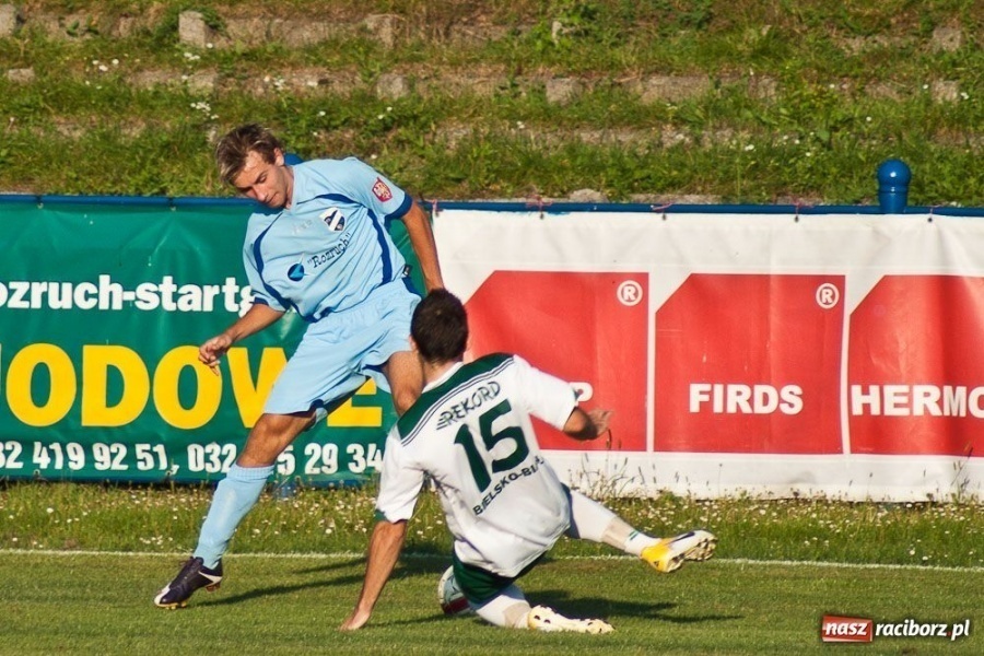 Zdjęcie w galerii na portalu naszraciborz.pl: Unia za słaba na Rekord wiadomości z regionu