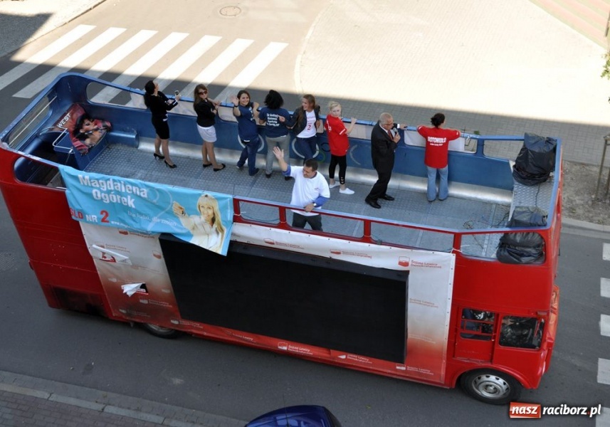 Zdjęcie w galerii na portalu naszraciborz.pl: Hałaśliwa kampania lewicy wiadomości z regionu