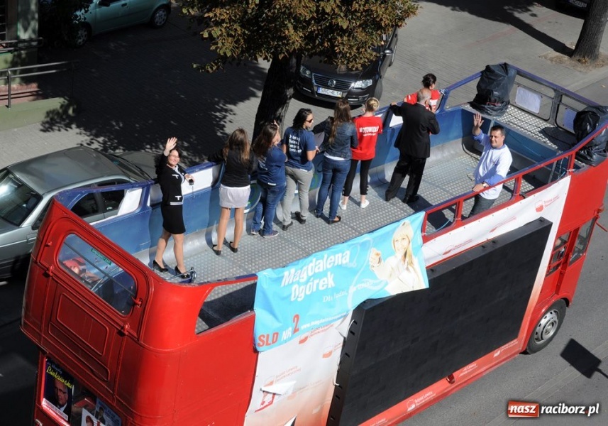 Zdjęcie w galerii na portalu naszraciborz.pl: Hałaśliwa kampania lewicy wiadomości z regionu