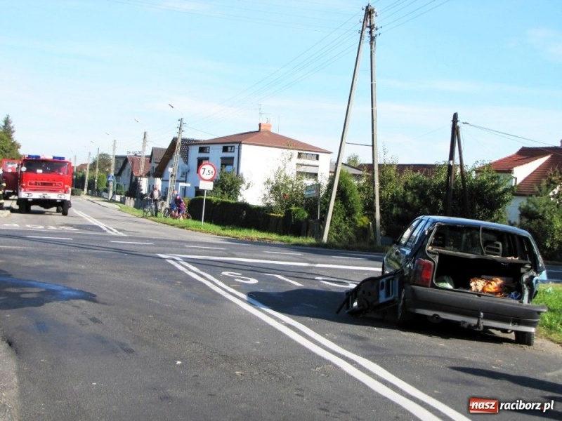 Zdjęcie w galerii na portalu naszraciborz.pl: Starszy pan wymusił pierwszeństwo... wiadomości z regionu