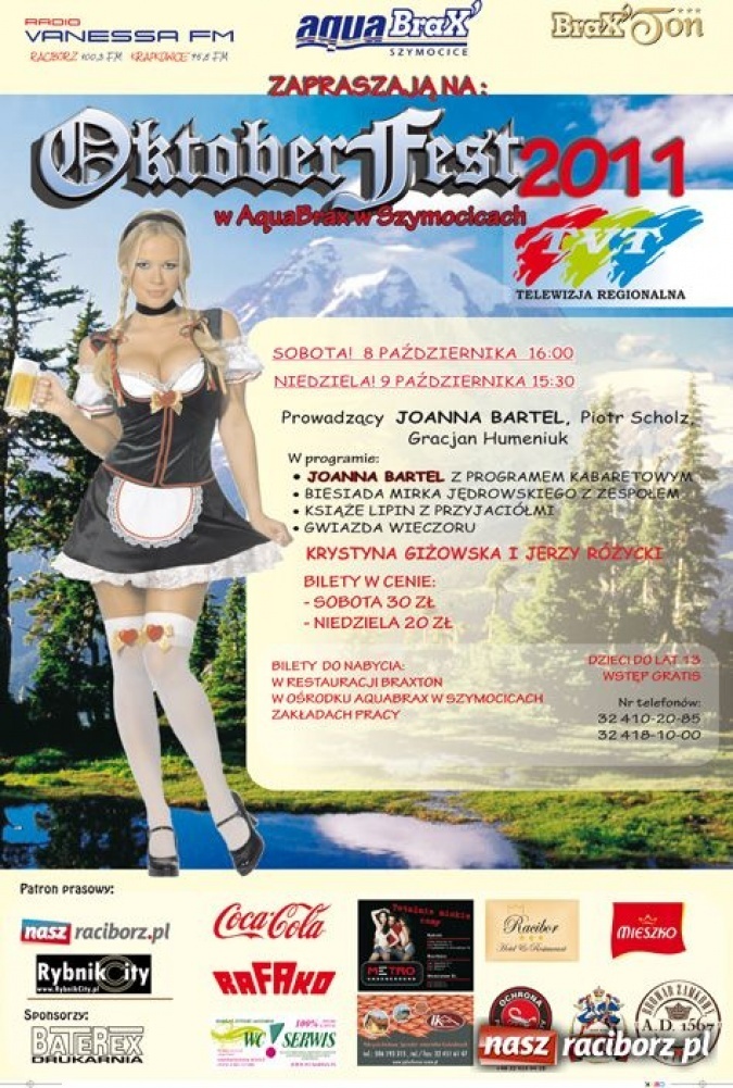 Zdjęcie w galerii na portalu naszraciborz.pl: Zbliża się kolejny Oktober Fest wiadomości z regionu