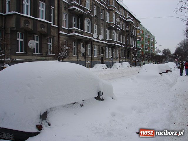 Zdjęcie w galerii na portalu naszraciborz.pl: Atak zimy - największe opady w roku wiadomości z regionu