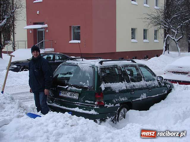 Zdjęcie w galerii na portalu naszraciborz.pl: Atak zimy - największe opady w roku wiadomości z regionu