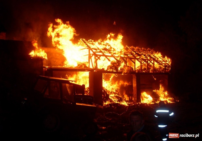 Zdjęcie w galerii na portalu naszraciborz.pl: PODPALACZ znów uderzył w Pietraszynie wiadomości z regionu
