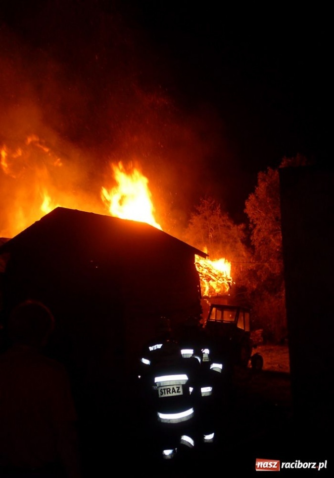 Zdjęcie w galerii na portalu naszraciborz.pl: PODPALACZ znów uderzył w Pietraszynie wiadomości z regionu