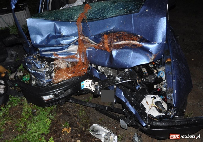 Zdjęcie w galerii na portalu naszraciborz.pl: Śmiertelny wypadek na DK 45 wiadomości z regionu