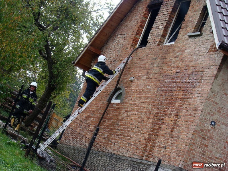 Zdjęcie w galerii na portalu naszraciborz.pl: Pożar domu w Brzeziu. 50 tys. zł strat wiadomości z regionu