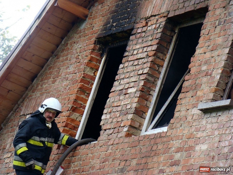 Zdjęcie w galerii na portalu naszraciborz.pl: Pożar domu w Brzeziu. 50 tys. zł strat wiadomości z regionu