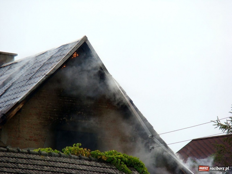Zdjęcie w galerii na portalu naszraciborz.pl: Pożar domu w Brzeziu. 50 tys. zł strat wiadomości z regionu