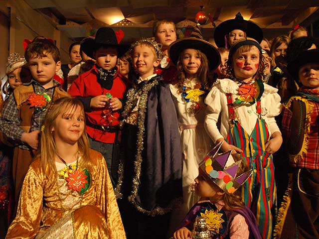 Zdjęcie w galerii na portalu naszraciborz.pl: Bal przebierańców w Krzanowicach wiadomości z regionu