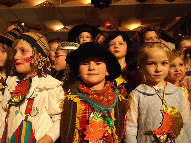 Zdjęcie w galerii na portalu naszraciborz.pl: Bal przebierańców w Krzanowicach wiadomości z regionu