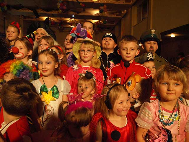 Zdjęcie w galerii na portalu naszraciborz.pl: Bal przebierańców w Krzanowicach wiadomości z regionu