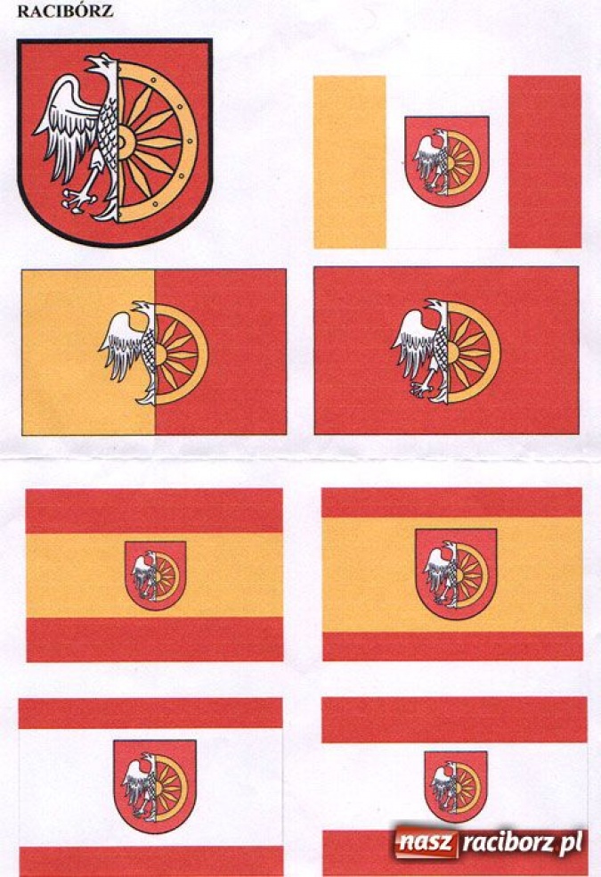 Zdjęcie w galerii na portalu naszraciborz.pl: Racibórz będzie miał swoją flagę wiadomości z regionu