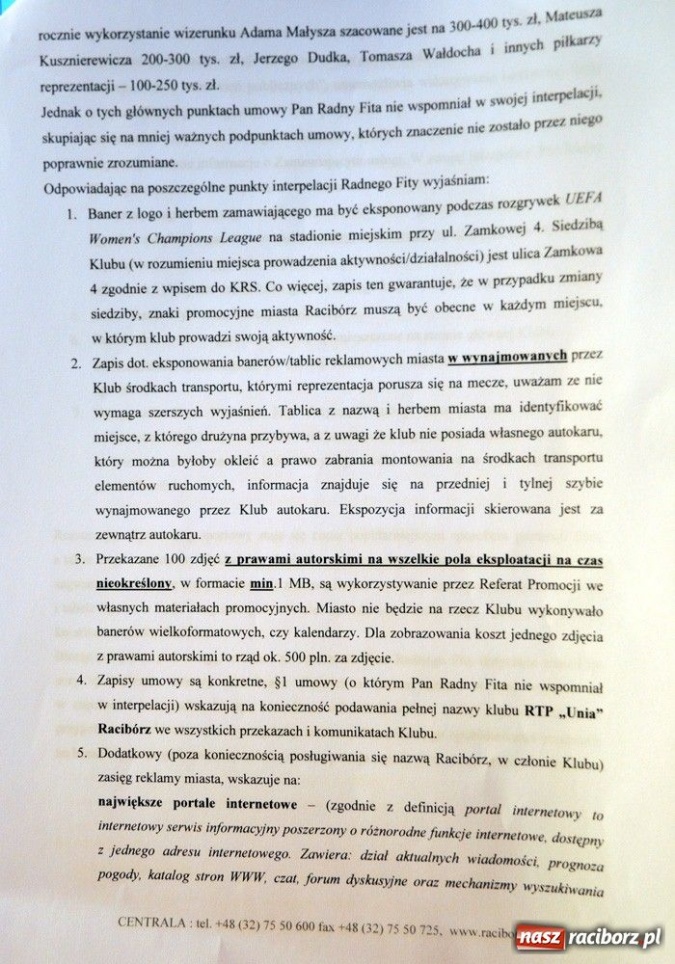 Zdjęcie w galerii na portalu naszraciborz.pl: Prezydent do radnego: PRZEPROŚ! wiadomości z regionu