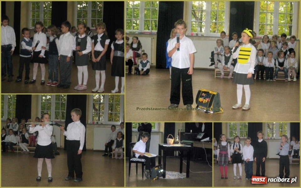 Zdjęcie w galerii na portalu naszraciborz.pl: Jak Grześ szedł do szkoły... wiadomości z regionu